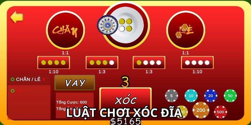 Luật chơi xóc đĩa cho các tân binh TK88